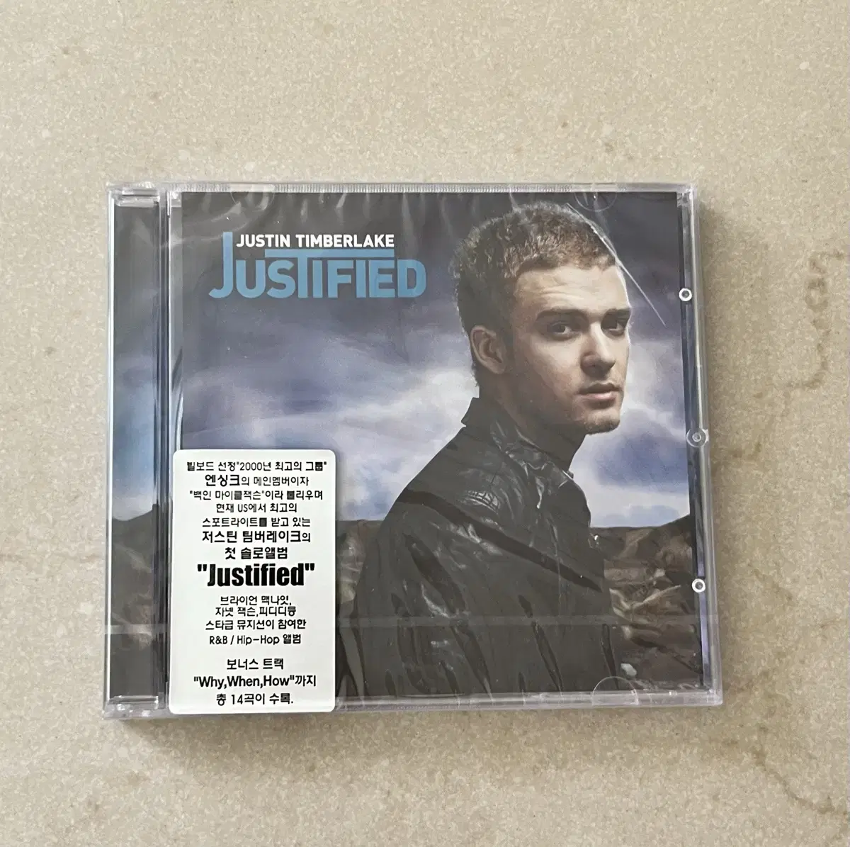 저스틴 팀버레이크 justified 앨범 cd 미개봉