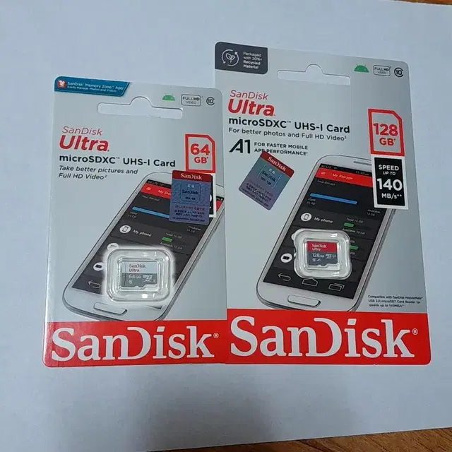 microsd 64gb, 128gb sandisk 마이크로 sd