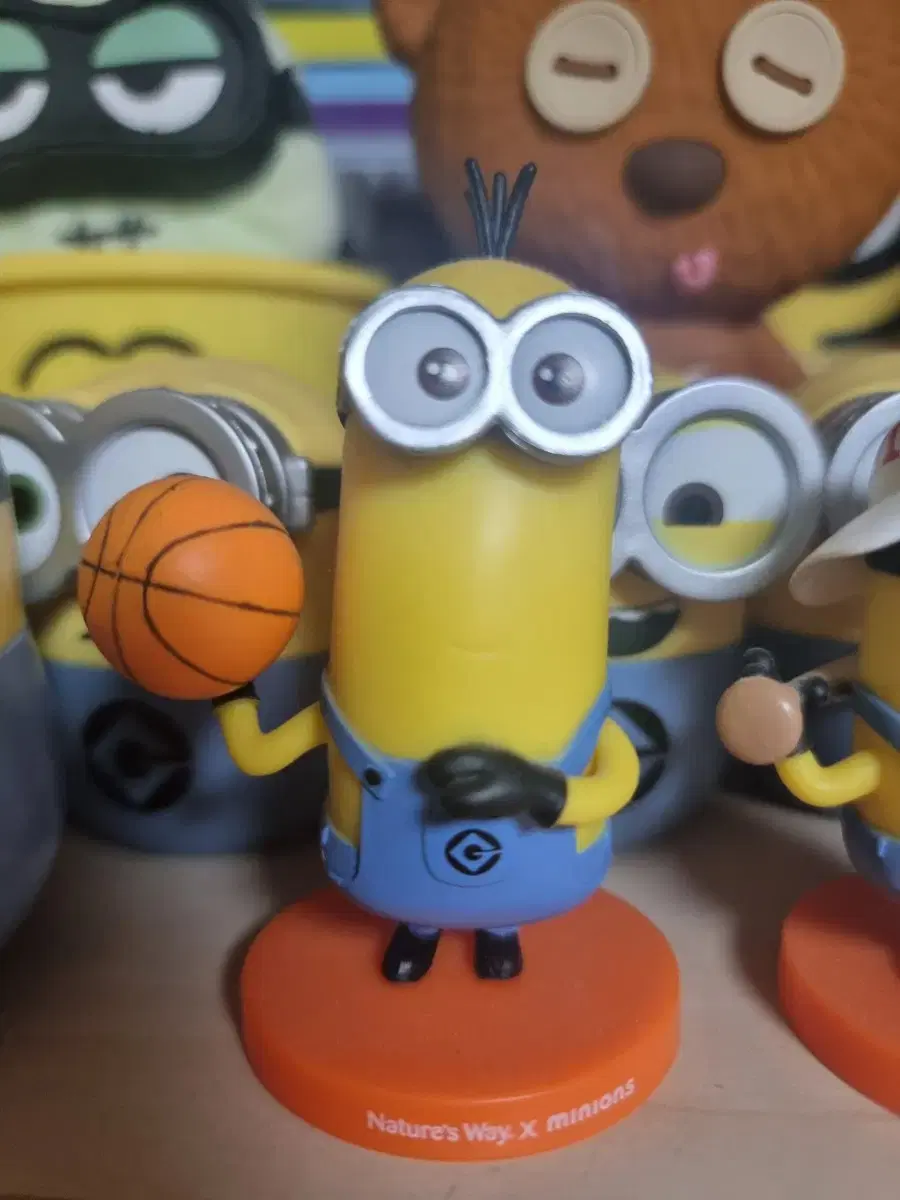 Naturesway Minions Figures Basketball Kevin