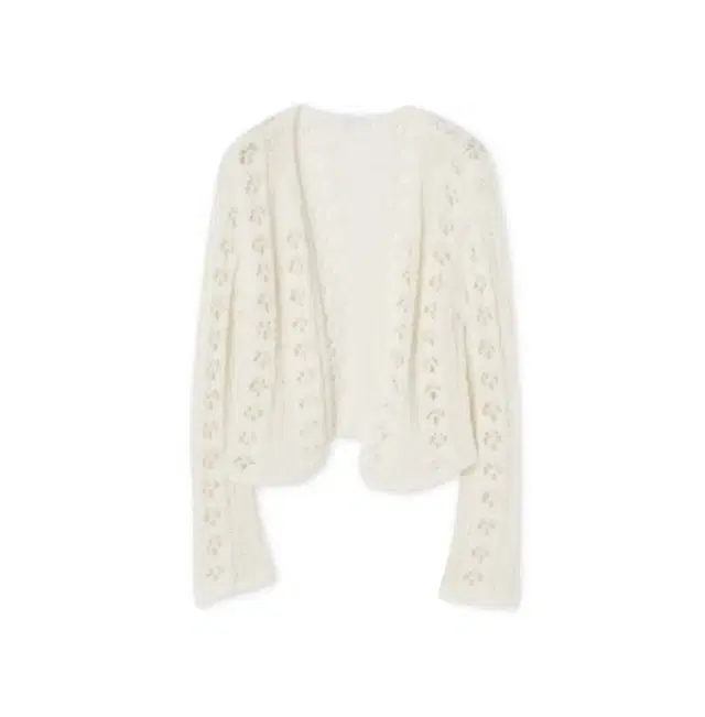 타낫 크로쉐니트가디건 Crochet knit cardigan