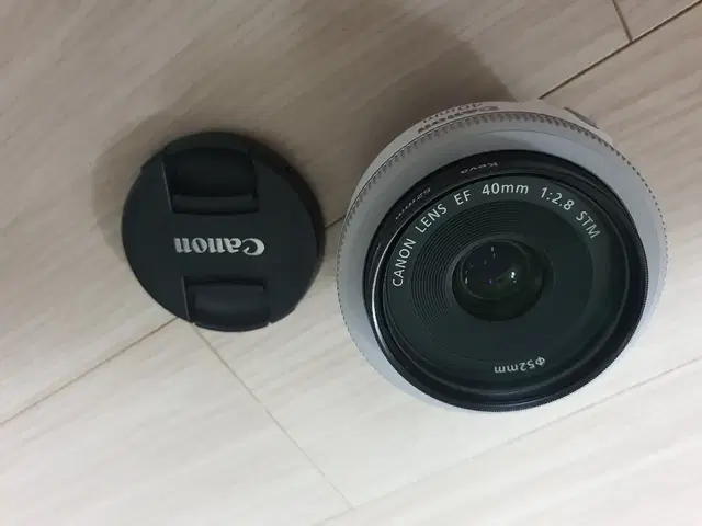 캐논 ef 40mm f2.8 팬케익 렌즈 단렌즈