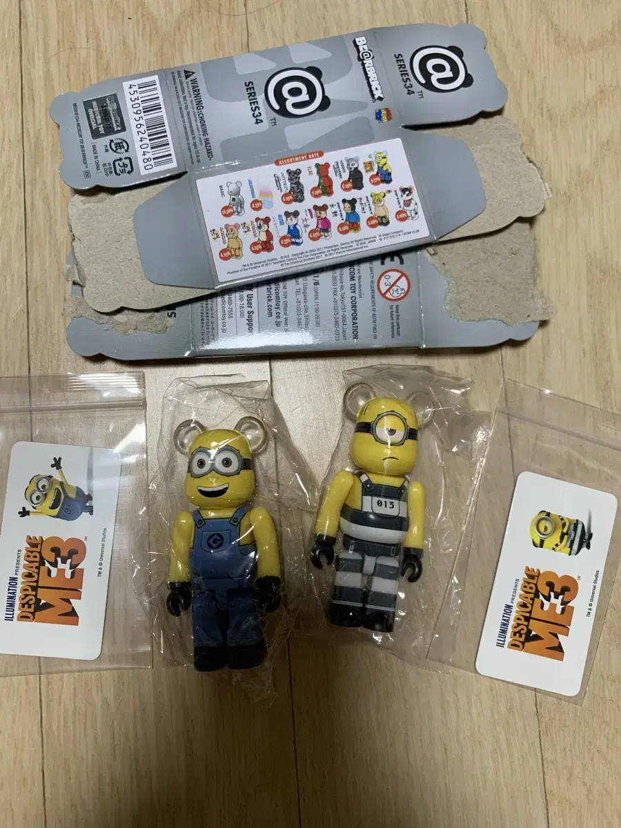 100% Barebrick 34-piece Minions Set