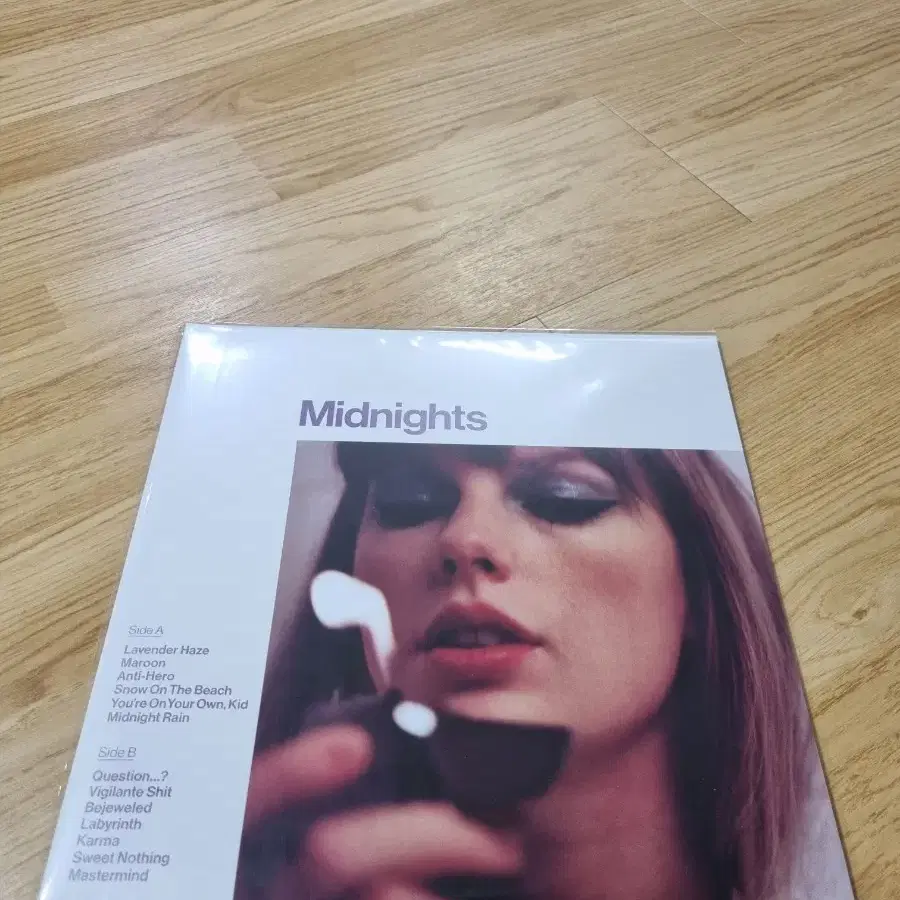 택포)테일러스위프트 midnights 라벤더한정판 LP 개봉반