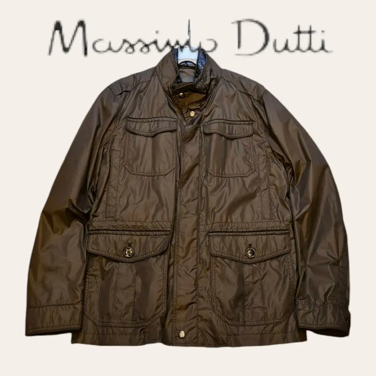 (M)Massimo Dutti Brown Safari Jacket