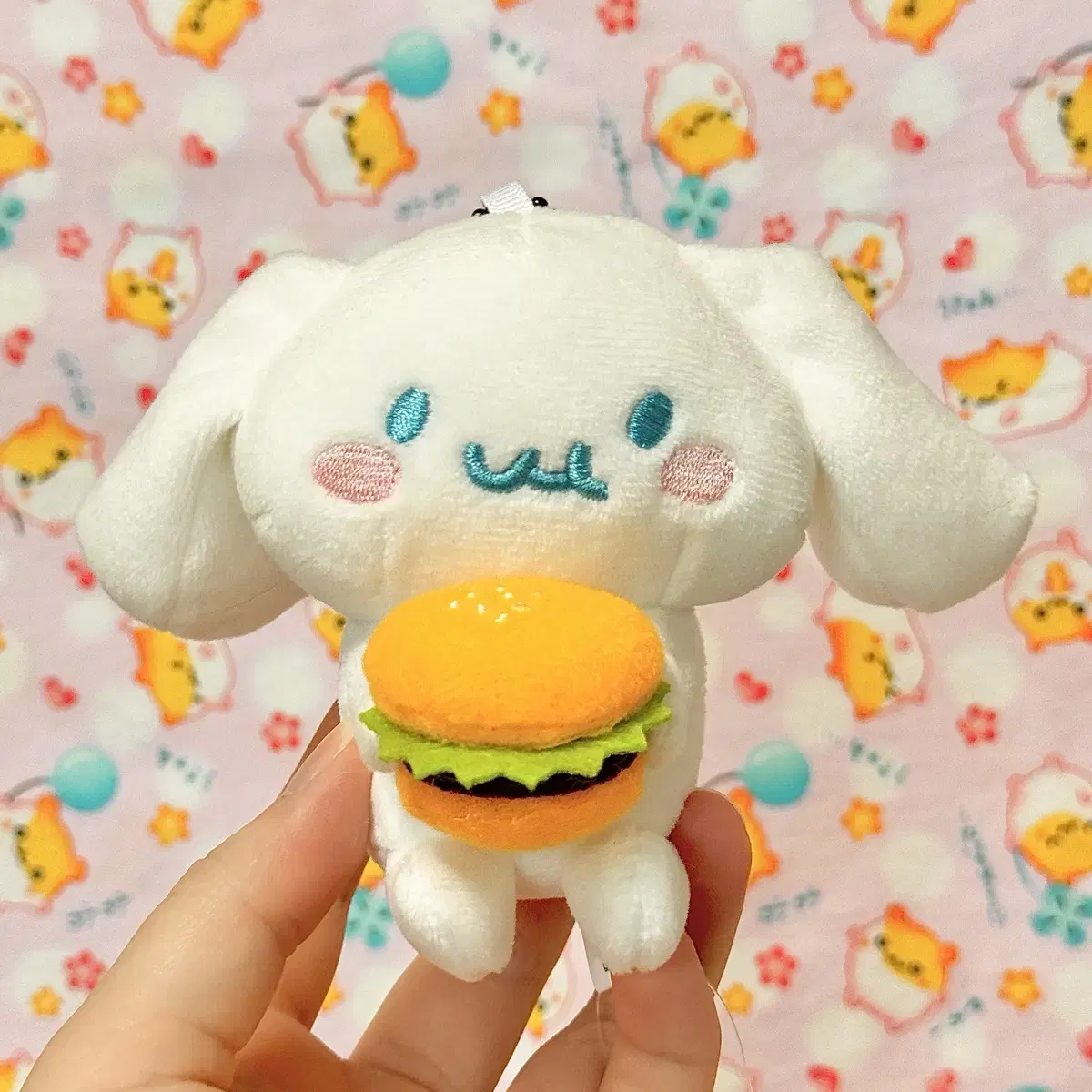 Sanrio Nagano collaboration cinnamon roll mascot doll (junk)