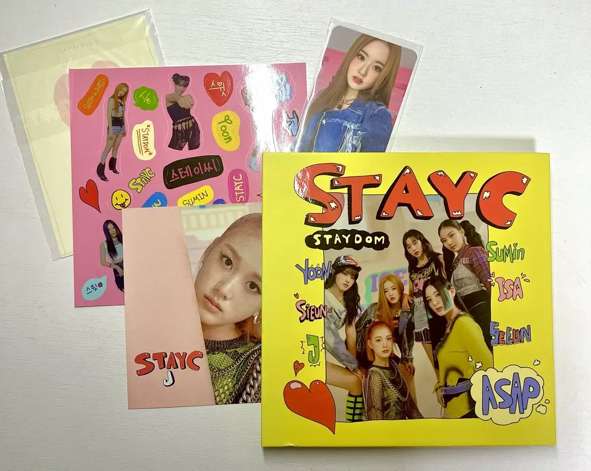 Stayc album wts stayc Vol.2 sumin seeun isa sieun yoon jay Full