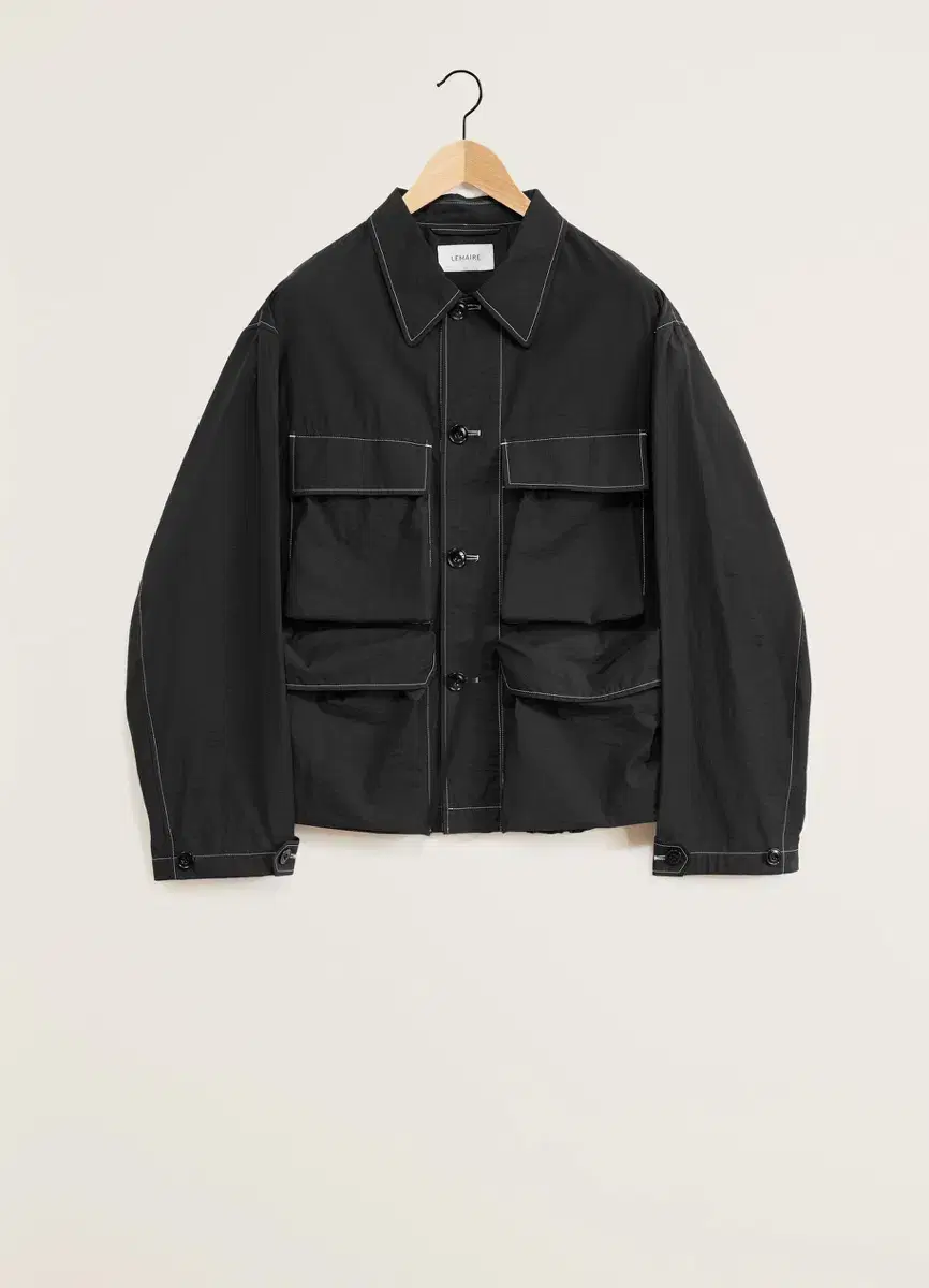 [48] Lemaire 24ss Light Field Jacket Black