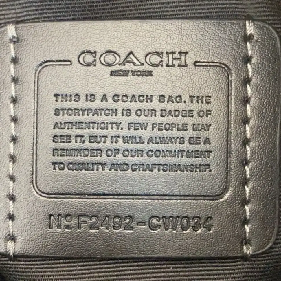 Coach Mini City CW032 CW033 CW034 토트백