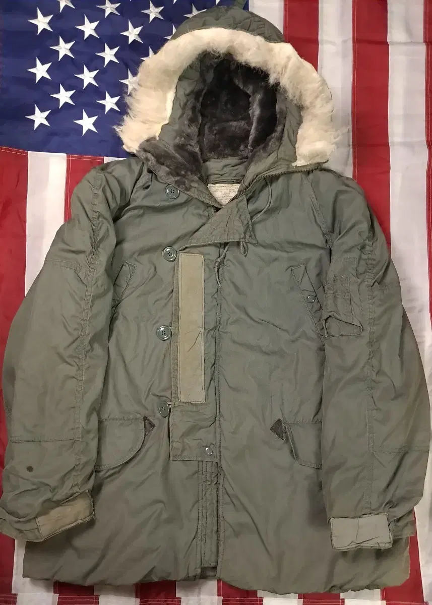 Original 80's US Air Force issued Lancer N-3B Parka