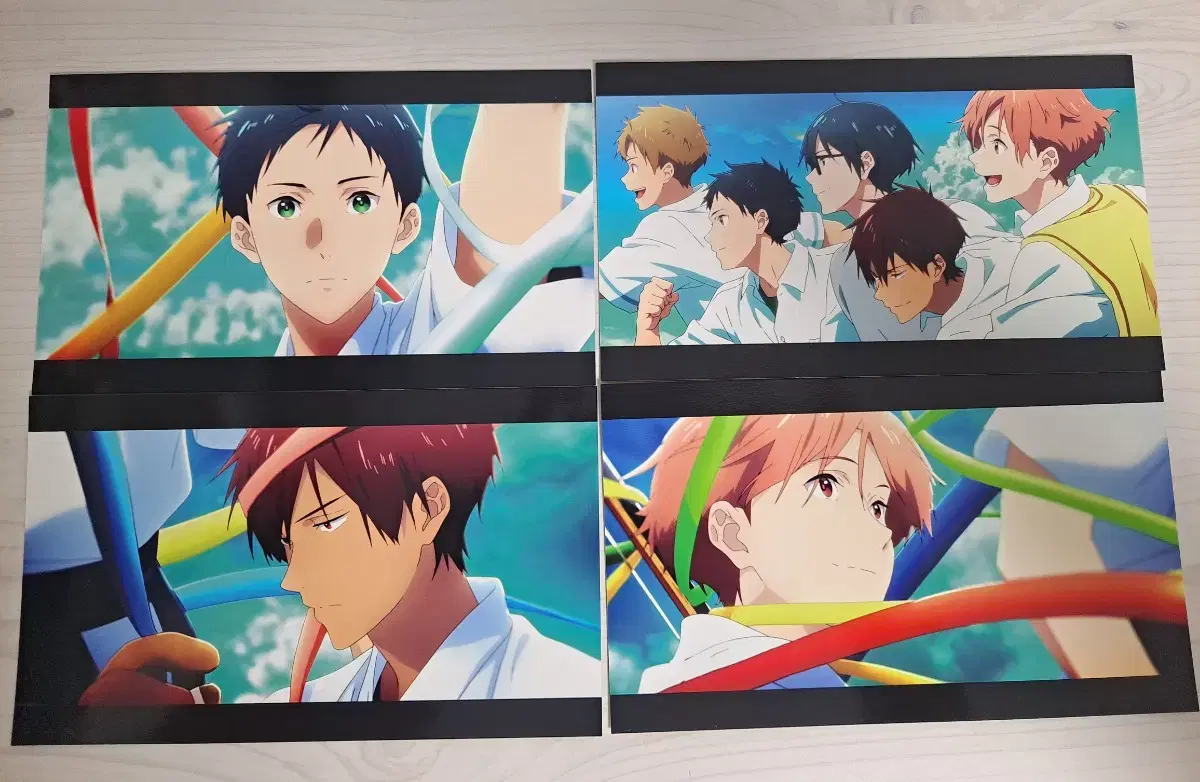 Tsurune Minato Kaito Nanao Organization postcard bulk sells