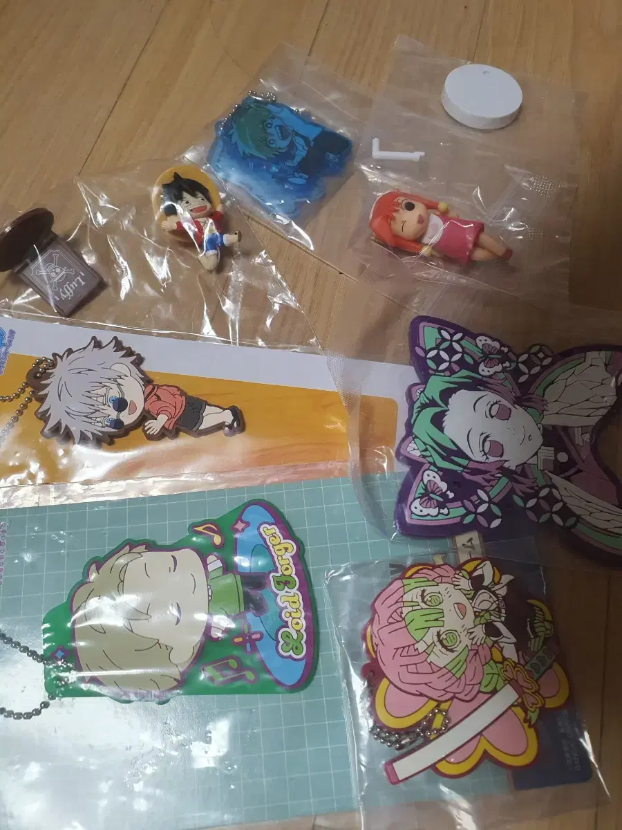 Rubber strap (rubber charm), gacha (figure) wts