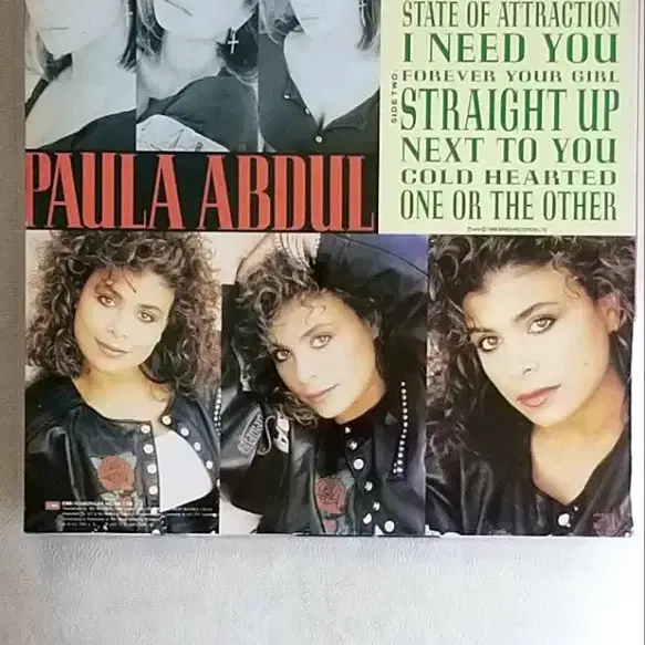 [LP] 폴라 압둘 PAULA ABDUL 바이닐 (89년)