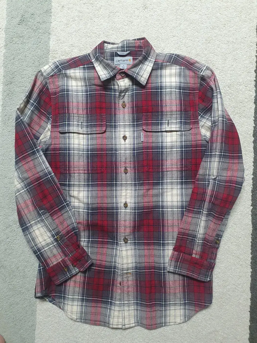 Calhart check shirt size M to L