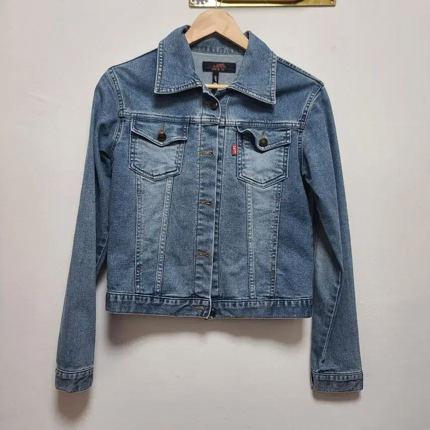 [DENIM JAKET] 여성 베이직 데님 자켓 m