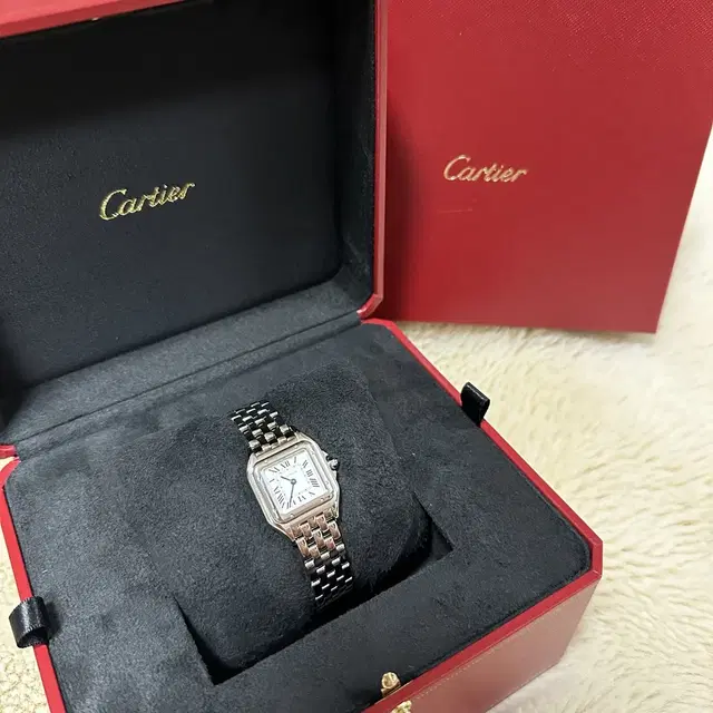 (가격인하) 까르띠에 CARTIER 시계 팬더 스몰