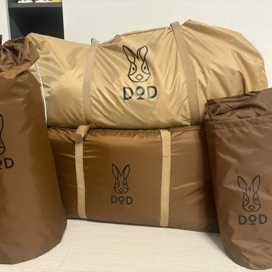 DOD 가마보코 3L 텐트 (탄색)  풀세트 일괄판매