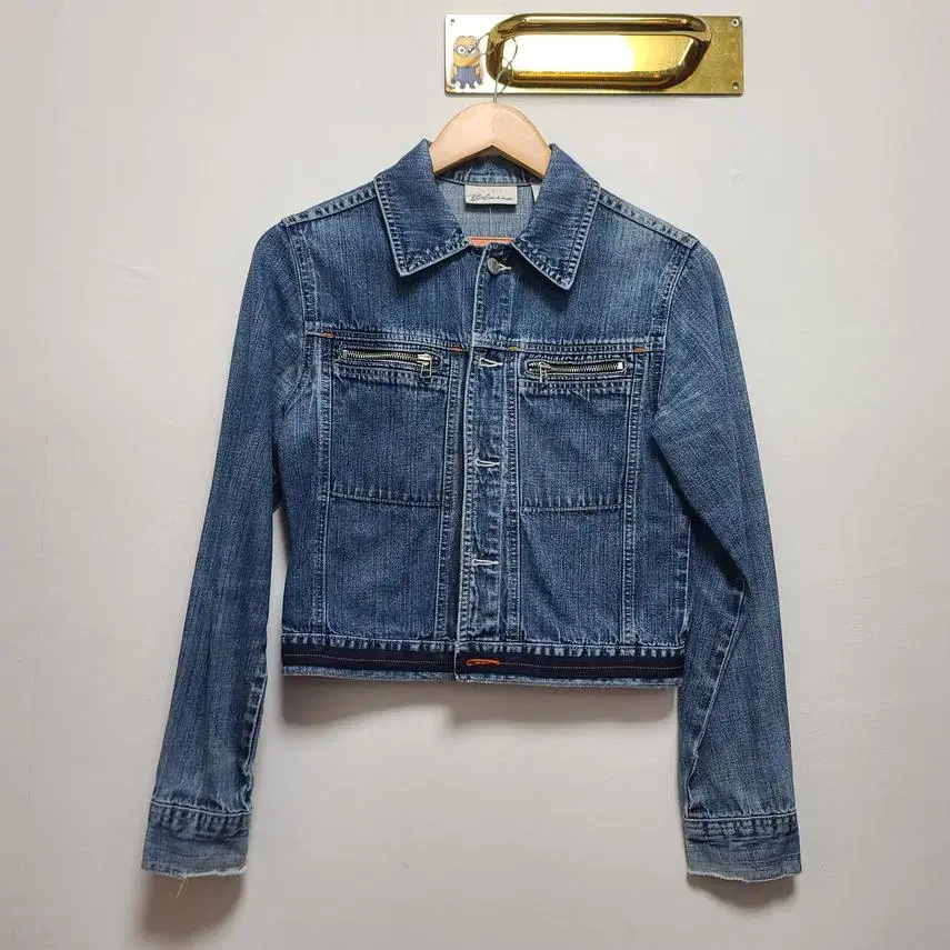 [DENIM JAKET] 여성 크롭 데님자켓 XS