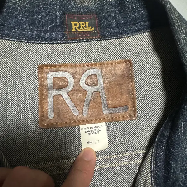 RRL 데님 트러커 자켓 L