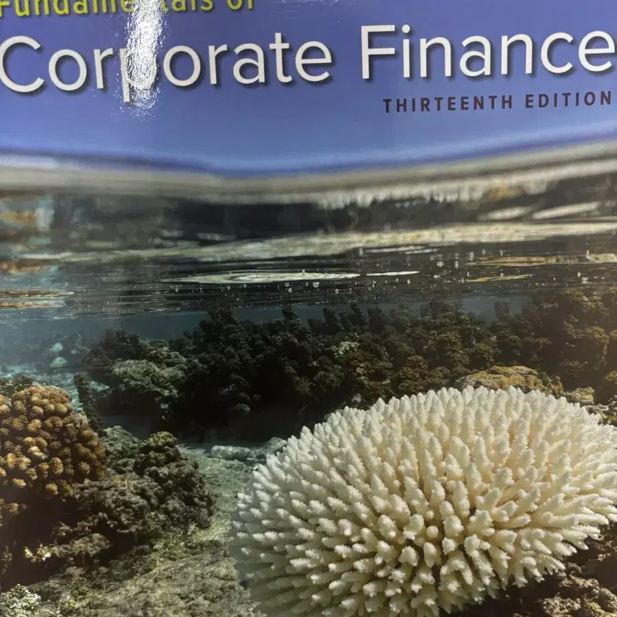 Fundamentals of Corporate Finance 재무관리원서