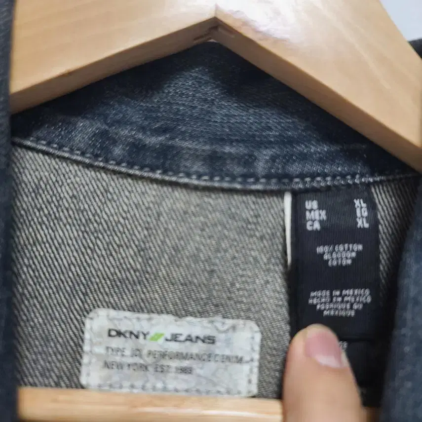 [DKNY JEANS] 남성 USA빈티지 데님자켓 USA XL