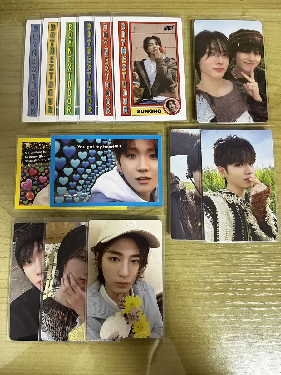 Boynextdoor Bonnackdo photocard in bulk