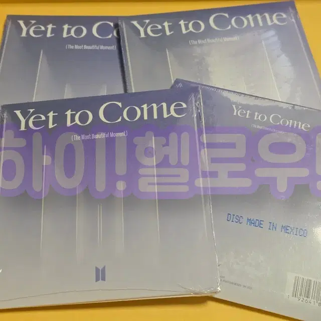 방탄 BTS Yet To Come 싱글CD