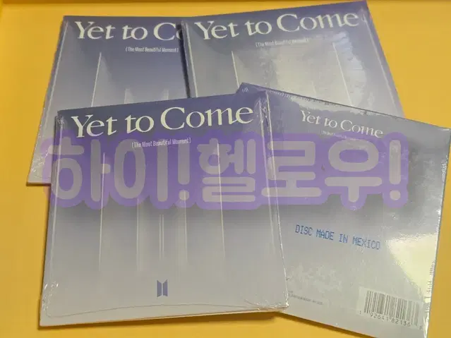 방탄 BTS Yet To Come 싱글CD