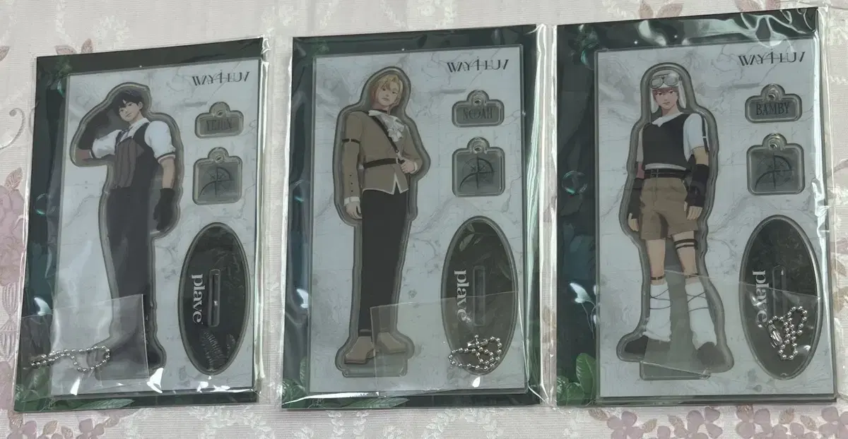 Plave Acrylic Stand yejun Acrylic Stand noah acrylic bamby Acrylic