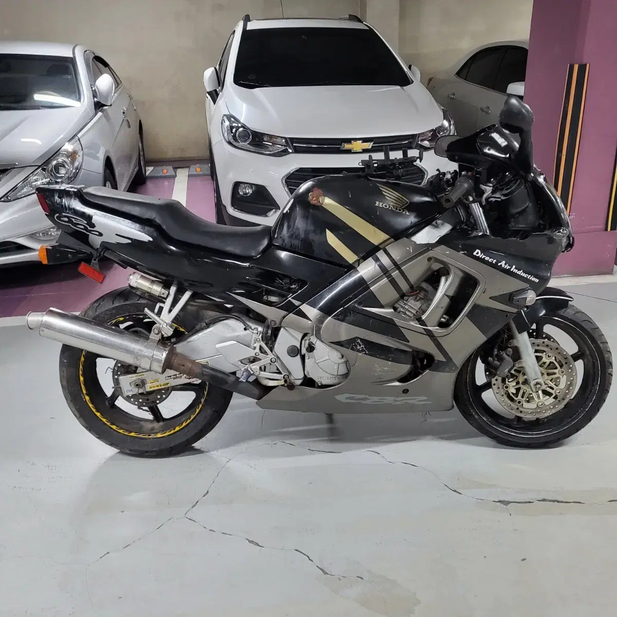 구형 cbr600f 올드바이크 부품용 98년식 오토바이