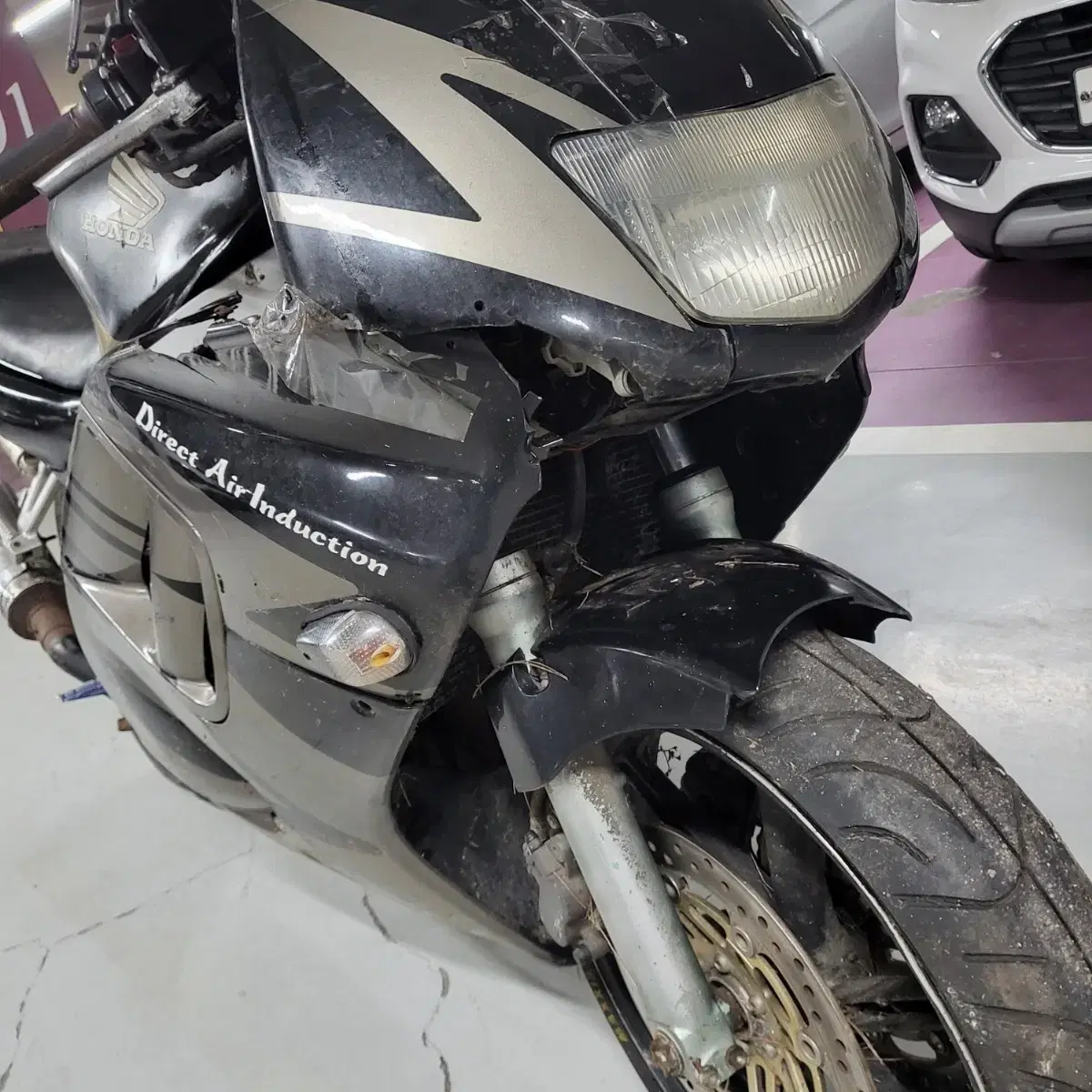 구형 cbr600f 올드바이크 부품용 98년식 오토바이