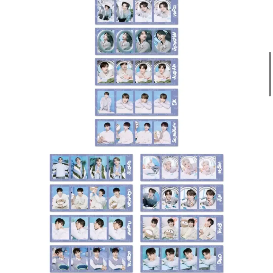 24 SEVENTEEN HOME 세븐틴 홈 일본 굿즈 MD 분철