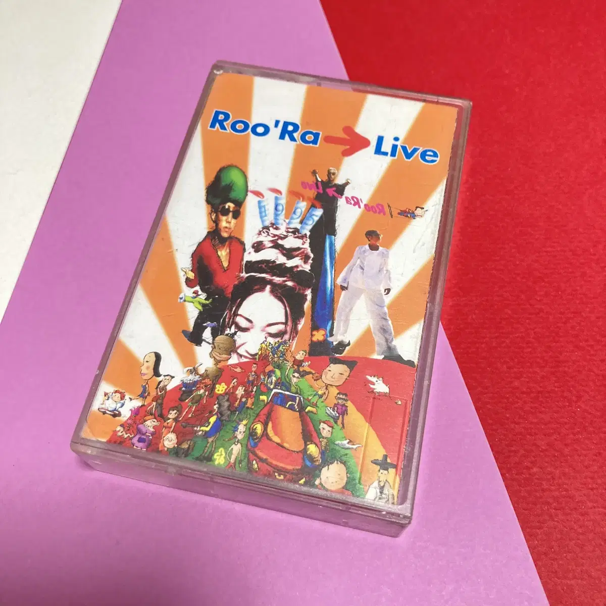 [중고음반/TAPE] 룰라 Roo'Ra 95 라이브 실황 카세트테이프