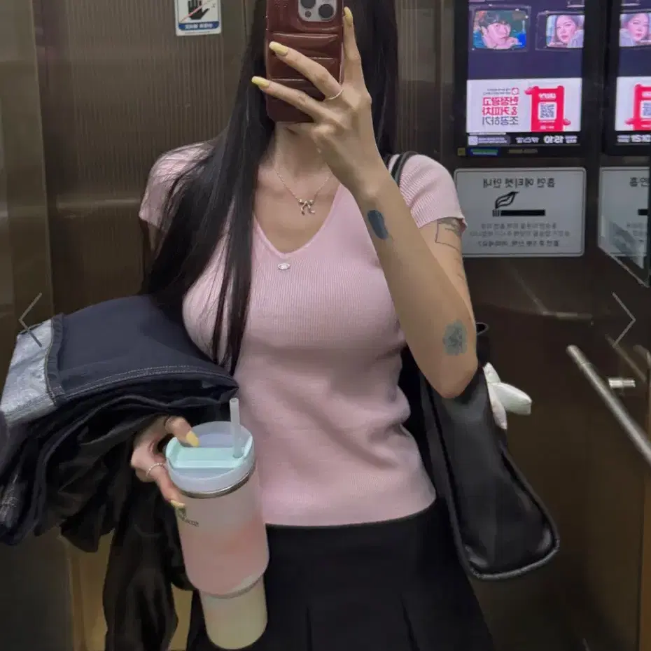 페일제이드 Jenny Knit T <pink>