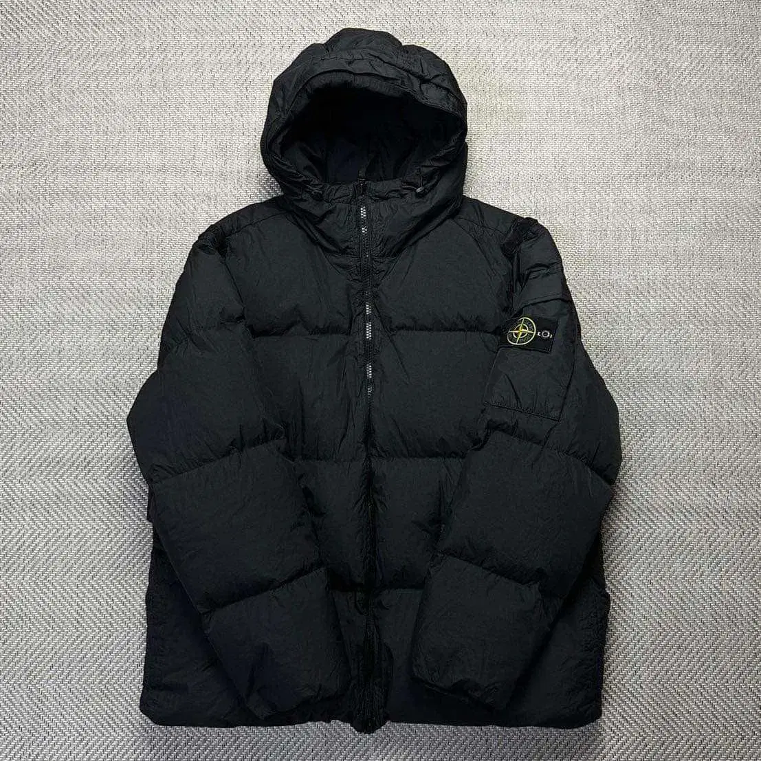 Stone Island Garment Dyed Crinklapse Padded Jacket FW22