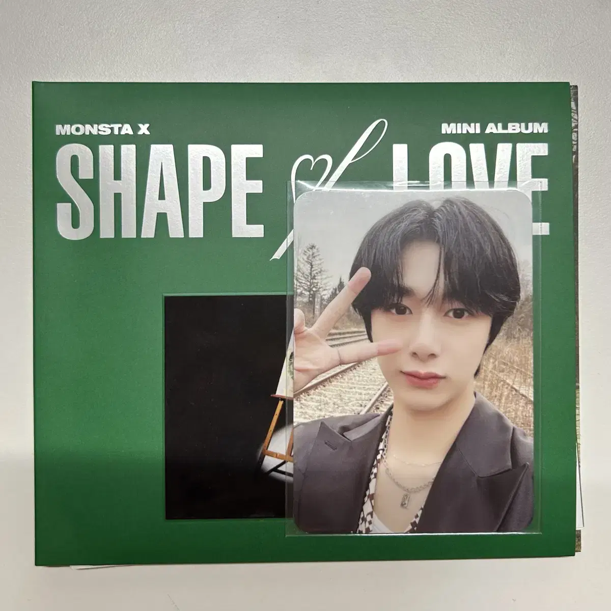 몬스타엑스 SHAPE OF LOVE 스페셜 앨범 + 포카