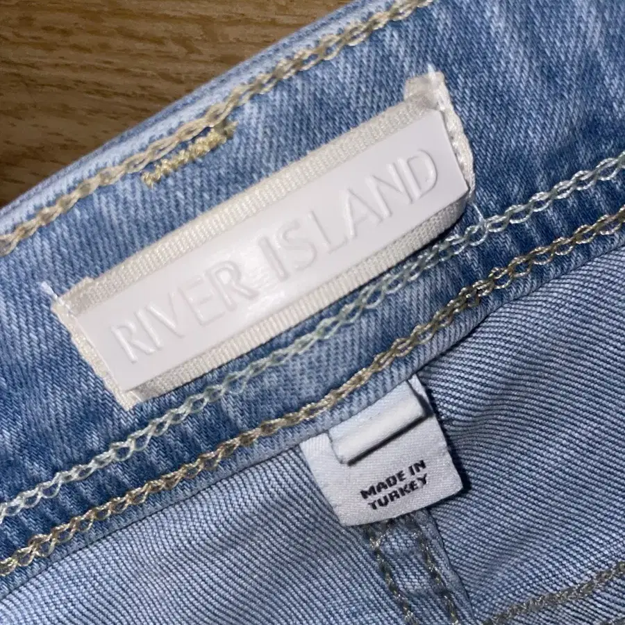 River Island 부츠컷 하이웨스트 청바지