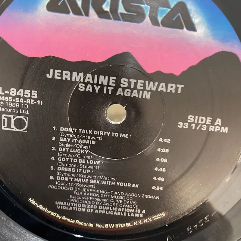 JERMAINE STEWART   LP / AA4715