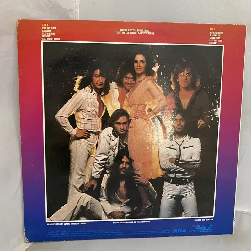 JEFFERSON STARSHIP   LP / AA4716