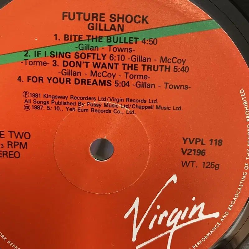 FUTURE SHOCK  LP / AA4727