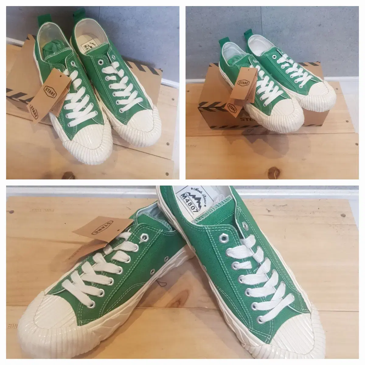 Tire Oversole Sneakers! Green~~Greenhayom!