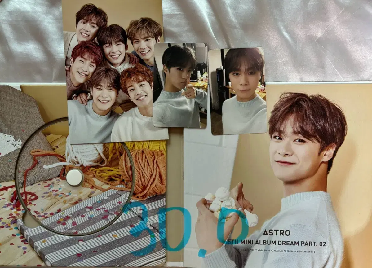 Astro moonbin Depot Weed Version limited edition Limited Edition album Photocard