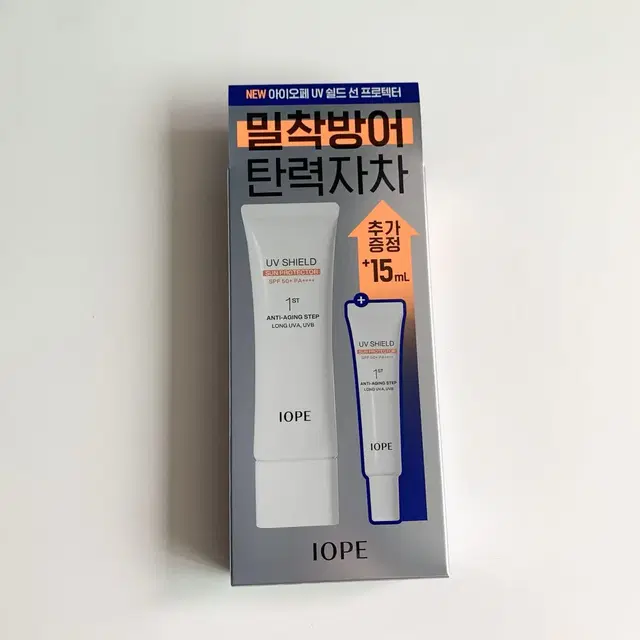 아이오페 선크림 UV쉴드 선프로텍터 50ml 기획(+15ml)