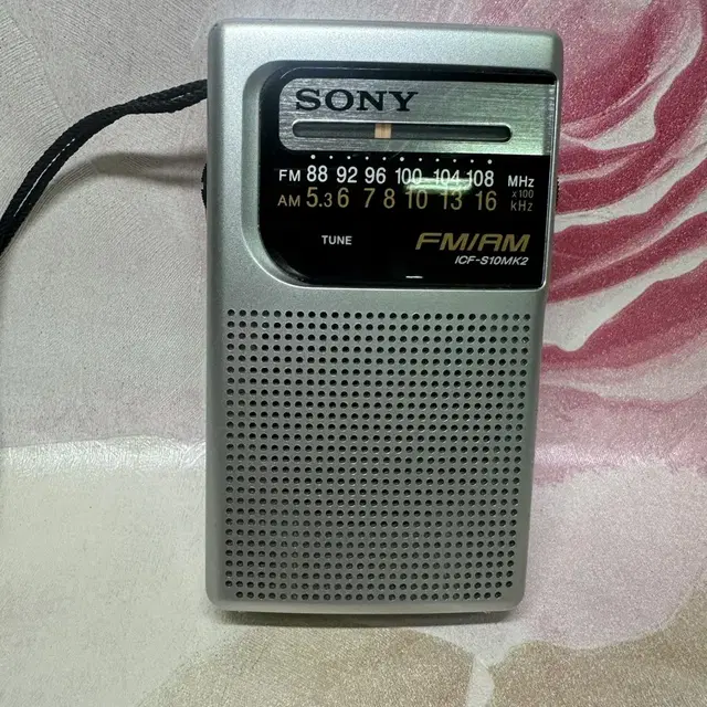 소니라디오 FM/AM 휴대용라디오 ICF-S10MK2