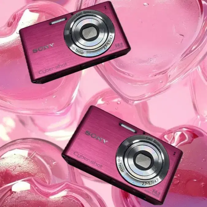 인기!)sony cybershot dsc-w320 pink 디카