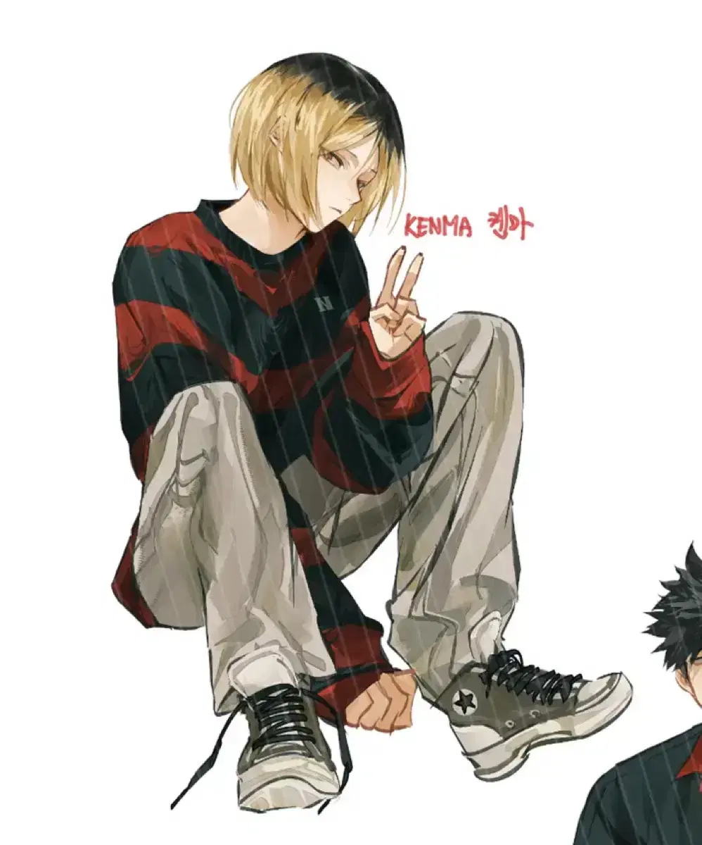 Haikyuu Ichinim Tongpan Kenma acrylic stand