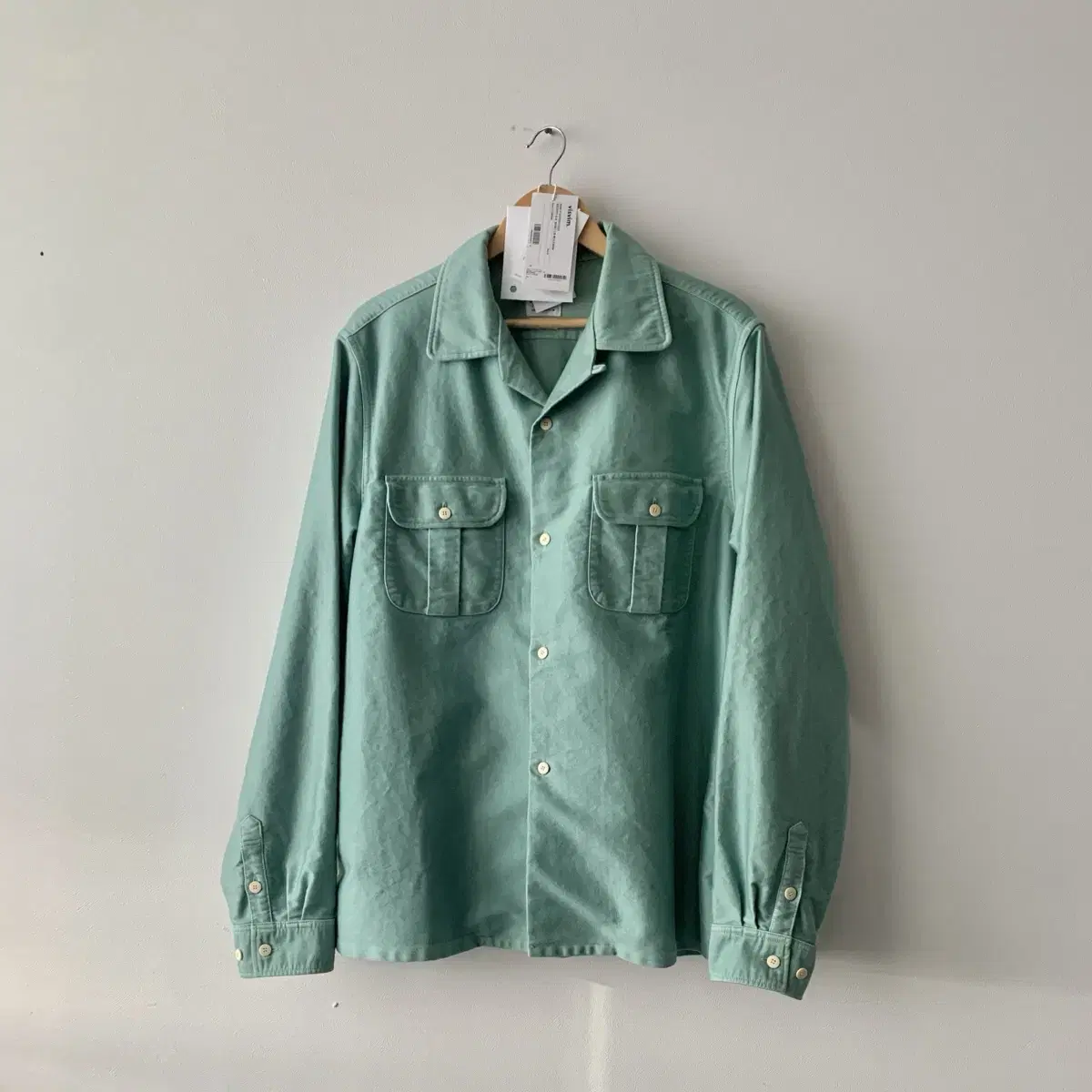 5) visvim Bead Beam 24ss KEESEY G.S. Moleskin Shirt