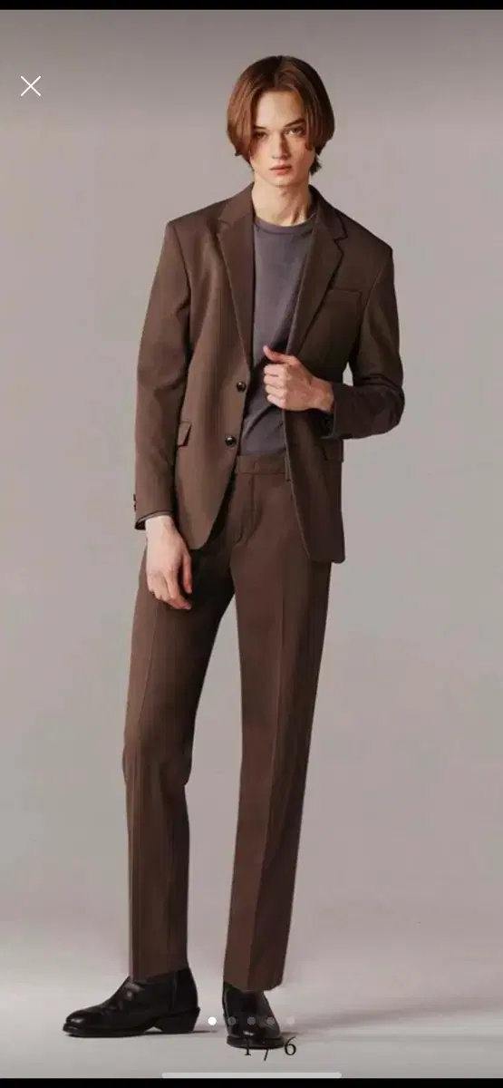 Concept One Dark Brown Suit Set