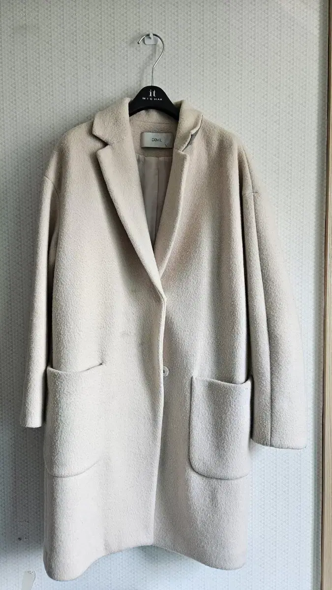 Duel Beige Overfit Coat