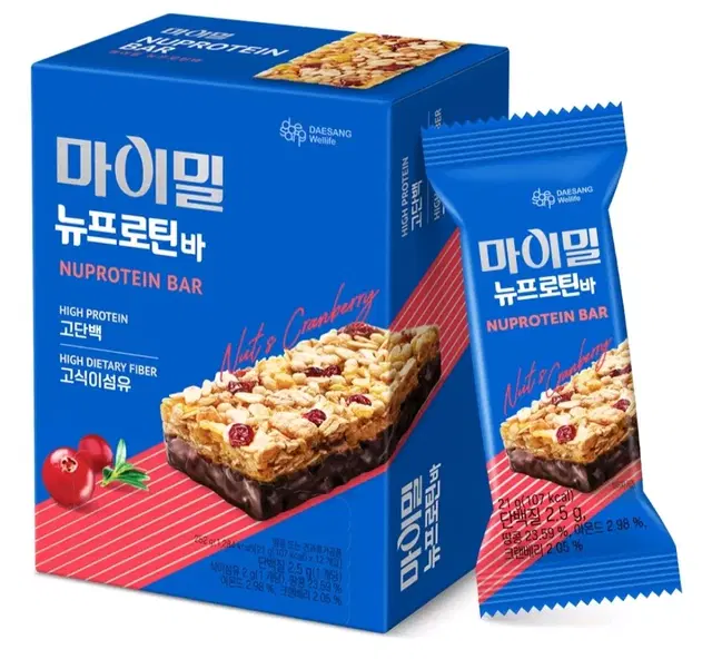 마이밀 뉴프로틴바 21g 12개 무료배송