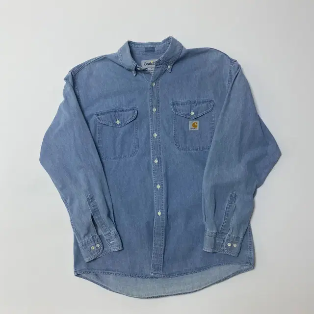 [L] Carhartt 칼하트 청 데님 셔츠 남방 n.18